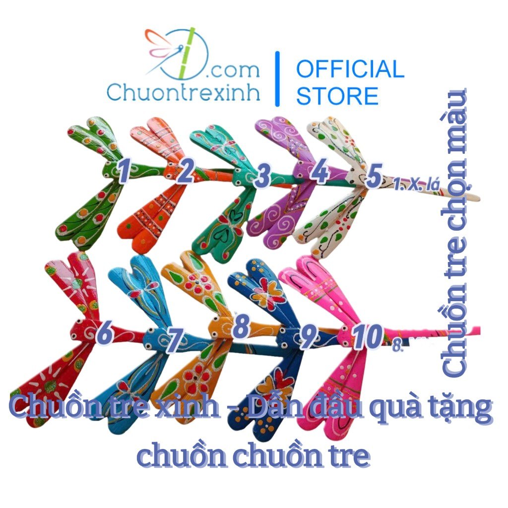 Chuồn tre các kích thước